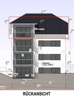 Eleganz trifft Natur: Ihr Neubau in der Nähe der Saarschleife. 3-Zi ETW Nr.5 mit 98,2m² im DG - Mettlach