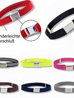 Kinder Gürtel Einfache Schnallen Öffnung Elastisch Schmal Verstellbar 45-70cm  9,90 €* - Villingen-Schwenningen