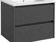 welltime Waschtisch Urban, mit Keramik Waschbecken, 2 Schubladen mit Softclose, Breite 60 cm