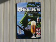 BECK’S BRAUEREI - Blechschild (20x30cm) - Leverkusen