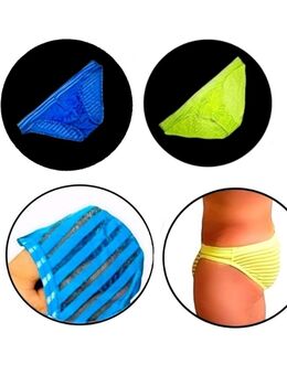 Herren Transparent Unterhose Männer Slip Durchsichtig Unterwäsche Gelb Blau 12,90 € - Villingen-Schwenningen