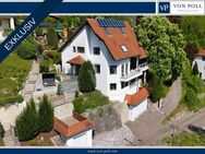 Exklusives Einfamilienhaus & Einliegerwohnung mit Stadtblick - Stilvoll & voller Highlights - Künzelsau