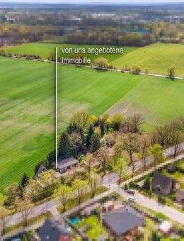 Einfamilienhaus mit großer Garage (ca. 85qm) auf einzigartigem Grundstück, umgeben von Feldern - Dallgow-Döberitz