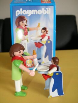 Playmobil Mama mit Baby im Hochstuhl 3208 mit OPV - Krefeld