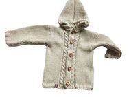 Baby Strickjacke in Beige und Größe 62/68 - Kreuztal
