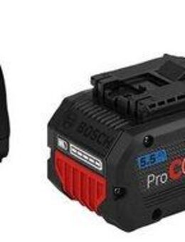 Bosch Professional »ProCORE 18 V 5.5 Ah« Akku Starter-Set (2 St), inkl. Ladegerät, für anspruchsvolle Arbeiten