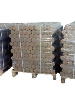 Runde Holzbriketts Hartholzbriketts Nestro Brikett - Oldenburg