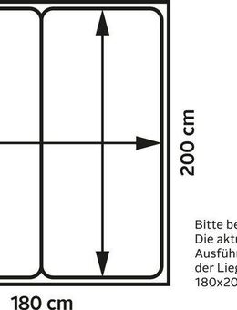 Schlafkontor Bett, inkl. 2 Nachttische und 2 Schubkästen