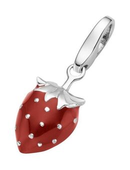 GIORGIO MARTELLO MILANO Charm-Einhänger Erdbeere, Silber 925