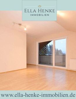 Schöne, moderne 3-Zimmer-Wohnung mit Balkon und toller Aussicht in Lautenthal. - Langelsheim
