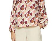s.Oliver Langarmbluse mit All-Over Print
