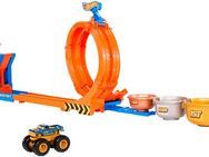 Hot Wheels Autorennbahn Hot Wheels Monster Trucks 2-in-1 Loop & Flip Challenge
