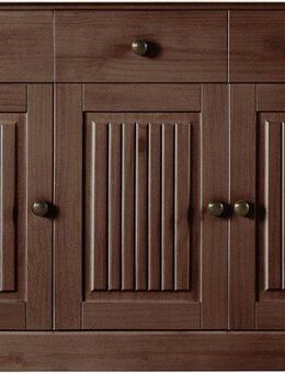 Home affaire Sideboard Liotta, Kommode mit 2 Schubkästen u. 2 verstellbare Einlegeböden