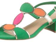 MARCO TOZZI Sandalette, Blockabsatz, Sommerschuh, Riemchensandale mit verstellbarer Schnalle