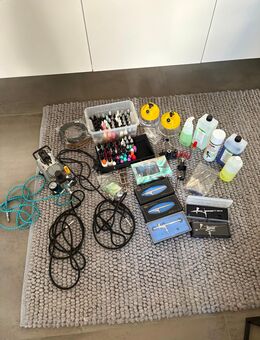 Umfangreiches Airbrush Komplett-Set - Postau