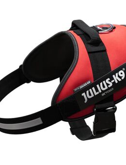 JULIUS-K9 IDC®-Powergeschirr - rot - Größe 2XL: Brustumfang 82 - 115 cm