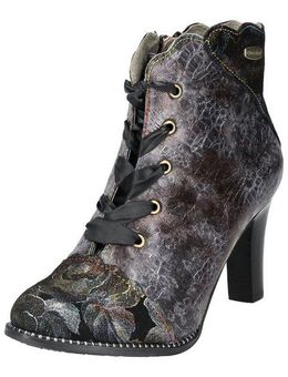 LAURA VITA LAURA VITA Stiefelette Leder/Textil High-Heel-Stiefelette