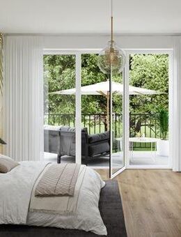 VERKAUFT: NEUBAU 3-Zimmer-Wohnung mit sonnigem West-Balkon - München