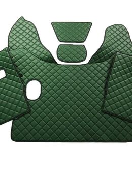 Handmade Gesteppte Fußmatten DAF XF105 2006-2012 Schaltgetriebe FARBWAHL Set77 - Wuppertal