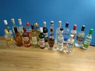 Spirituosen/Schnaps wie Wodka/Rum/Anis/Gin ausschließlich bekannter Marken (20 Flaschen, meist 0,7 l, originalverpackt/versiegelt) - Kiel