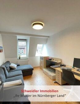 Nürnberg-Johannis: Moderne 2-Zimmer-DG-Wohnung mit EBK in schönem Jugendstilgebäude zur Miete - Nürnberg