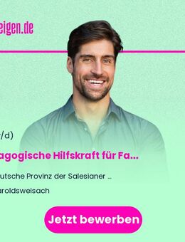 Pädagogische Hilfskraft für Fachleistungsstunden (m/w/d) - Maroldsweisach