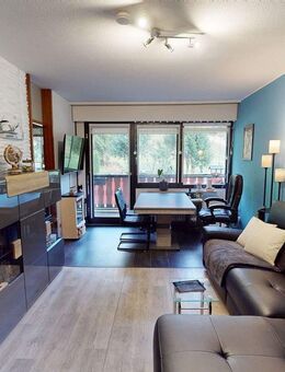 Ruhige 2-Zimmer-Wohnung mit Sonnenbalkon Aufzug und Stellplatz - Sasbachwalden