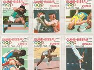 Olympia-Briefmarken 1992 Barcelona von Guine Bissau (2)  [363] - Hamburg