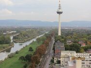 Renovierte grosszügige 3 Zimmerwohnung mit 2 Loggien und fantastischem Panoramaweitblick über den Dächern Mannheims - Mannheim