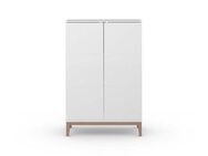 andas Highboard Maryd (1 St), Hochkommode mit Untergestell in Holzoptik