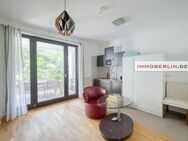 IMMOBERLIN.DE - Top-Citylage! Moderne Erdgeschosswohnung mit ruhiger Terrasse - Berlin