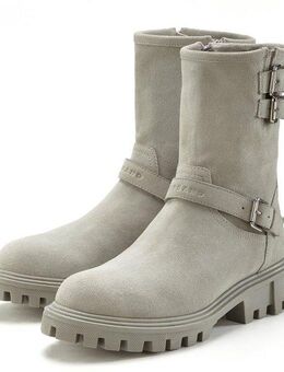 Elbsand Stiefelette aus Leder mit trendigen Zierschnallen, Stiefel, Boots