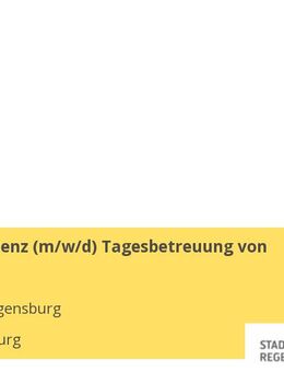 Teamassistenz (m/w/d) Tagesbetreuung von Kindern - Regensburg