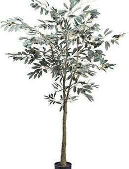 Kunstbaum Olive, Creativ green, Höhe 150 cm, mit detailgetreuer Gestaltung