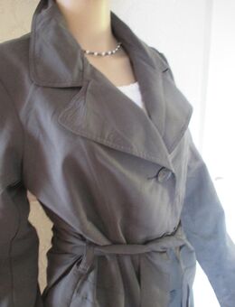 EU mit ETIKETT * DESIGNER * Allwetter * Übergangs * Sommer * Trench Coat * Kurz MANTEL oder Long JACKE "VERO MODA" Gr. 38- 40/ S- M * dunkel- grau * anthrazit * - Riedlingen