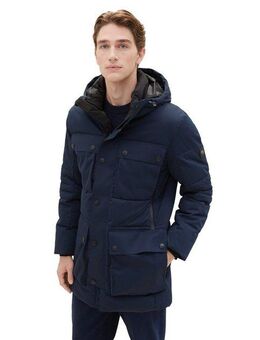 TOM TAILOR Steppmantel mit aufgesetzten Taschen