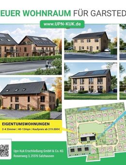 3 Zimmer Neubau Obergeschosswohnung Wohnung 5 KfW 40 - Garstedt