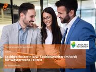 Sachbearbeiterin bzw. Sachbearbeiter (m/w/d) für Wasserrecht Teilzeit - Rosenheim