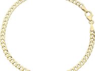 Luigi Merano Panzerarmband Panzerkette glanz, Gold 585