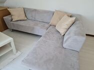 Couch 2-teilig, über Eck, guter Zustand - Karlsruhe