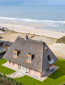 Neubau - Einzelhaus unter Reet direkt hinter dem Kliff mit Meerblick - Wenningstedt-Braderup (Sylt)