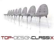 wie neu, Set von 8 exklusive Cassina Caprice 245 Stuhl by Philippe Starck, Sondermodell in Voll-Leder, Y-Leder, Neupreis ca. 12.000 Euro - Hamminkeln Zentrum