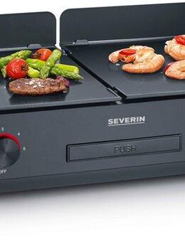 Severin Elektrogrill PG 8569 Suave Plancha Grill, 2200 W