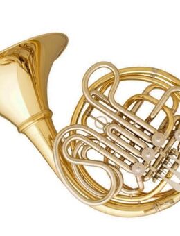 Meister Hans Hoyer 6801 GA-L Heritage Doppelhorn, Goldmessing, Neuware - Hagenburg