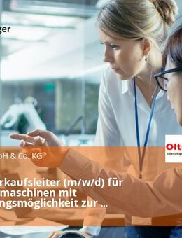 Gebietsverkaufsleiter (m/w/d) für Werkzeugmaschinen mit Entwicklungsmöglichkeit zur Leitung Werkzeugmaschinen - Gütersloh