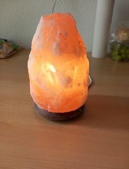 Schöne Salzblocklampe 18 cm - Gemmingen