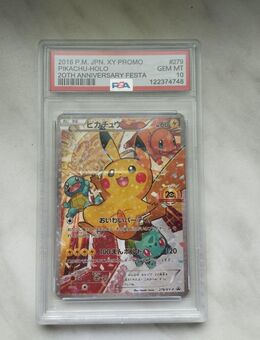 Pokemon Pikachu Promo karte Festa 279 Holo - Forst (Lausitz)