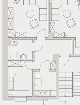 2 Zimmer für WGs, Alleinerziehende oder Paare - Wurzen