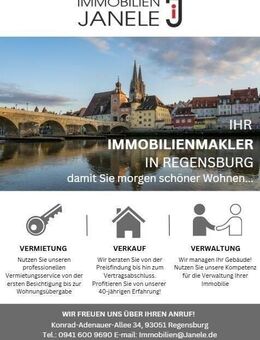 Für sozial engagierte Studenten und Auszubildene: Zimmer für Projekt "Wohnen für Hilfe Regensburg" - Regensburg