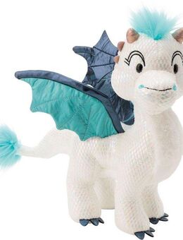 Nici Kuscheltier Winter, Drache Zafura, 35 cm stehend, sitzend, enthält recyceltes Material